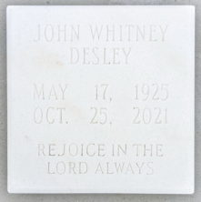 John Whitney Desley
