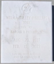 Wilma Tilley Phillips