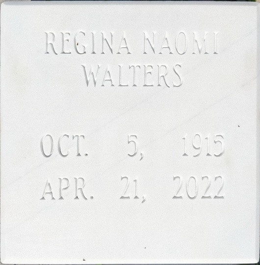 Regina Naomi Walters