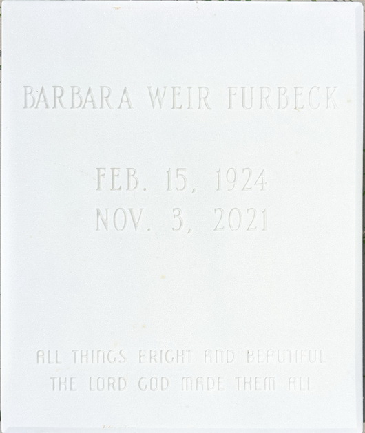 Barbara Jane Furbeck