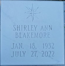 Shirley Ann Blakemore