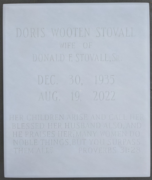 Doris Irene Stovall
