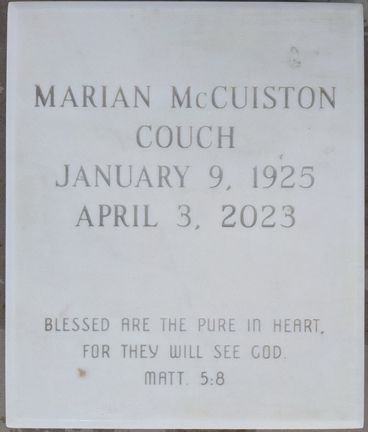 Marian McCuiston Couch