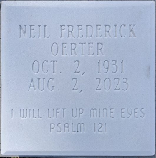 Neil Frederick Oerter
