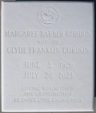 Margaret Ruth Gordon