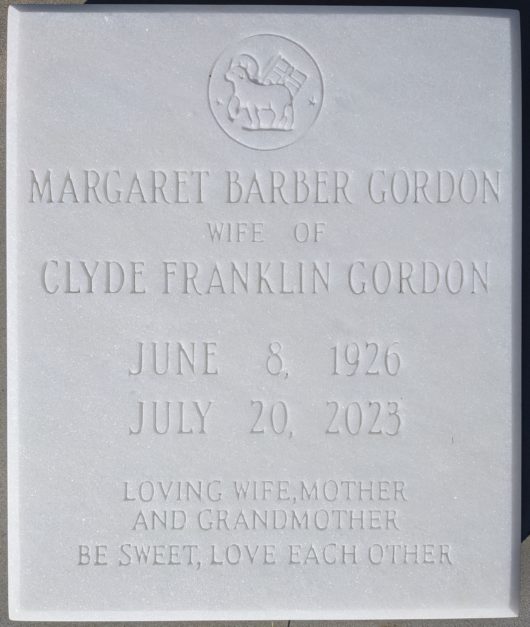 Margaret Ruth Gordon