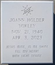 Joann Holder Yokley