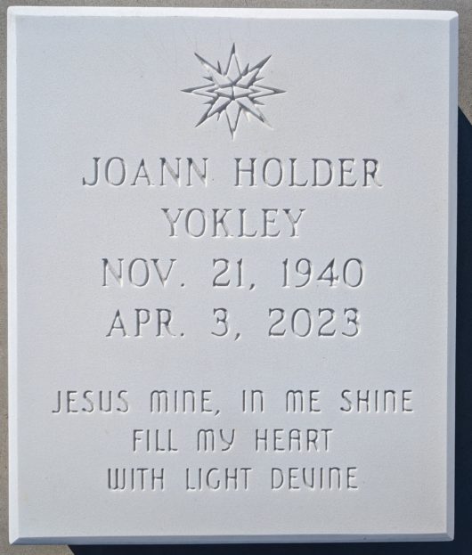 Joann Holder Yokley