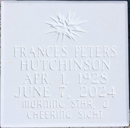Frances Peters Hutchinson