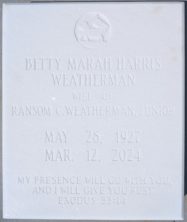 Betty Marah Weatherman