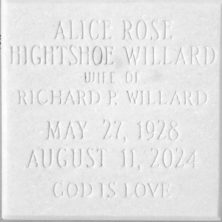 Alice Rose Willard