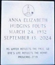 Anna Elizabeth Fouts