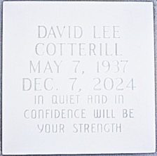 David Lee Cotterill