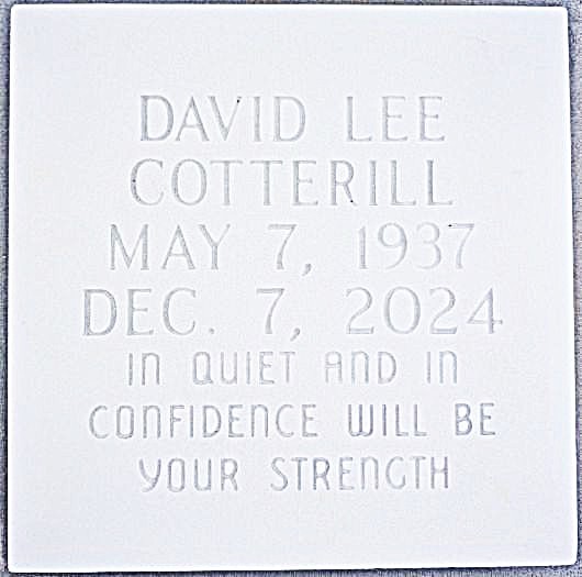 David Lee Cotterill