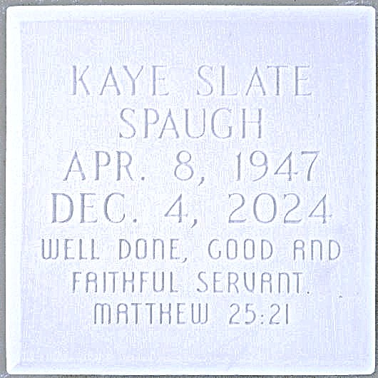 Kaye Slate Spaugh