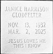 Janice Harrison Clodfelter
