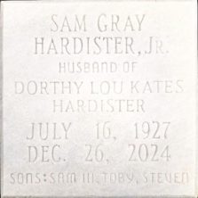 Sam Gray Hardister