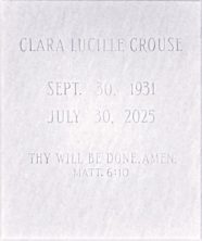 Clara Lucille Crouse