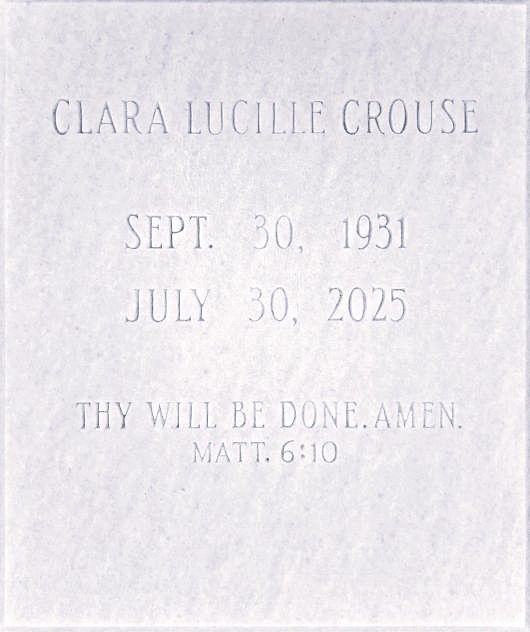 Clara Lucille Crouse