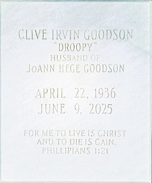 Clive Irvin Goodson