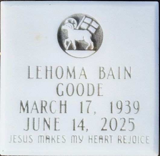 Lehoma Audrey Marilyn Bain Goode