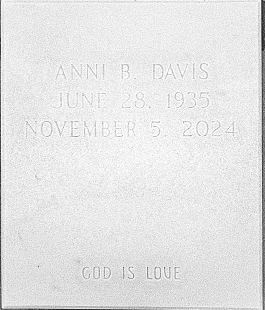 Anni Bohnenkamp Davis
